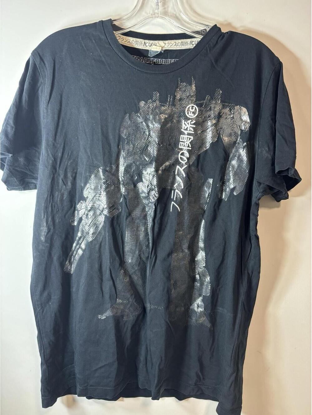 French Connection Fcuk Transformers Limited Edition Men' T-Shirt Size XL.